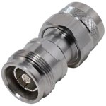 מתאם קואקסיאלי - DIN 4.3-10 SOCKET - N TYPE PLUG