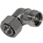 מתאם קואקסיאלי - DIN 4.3-10 PLUG - DIN 4.3-10 SOCKET R/A