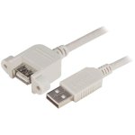 כבל 2M - A(M) ~ A(F-P/M) - USB 2.0