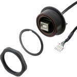 כבל תעשייתי USB - נקבה B ← זכר PX0849/B - MOLEX