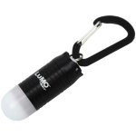 פנס למחזיק מפתחות - גוף שחור - LUMO CLIP LIGHT