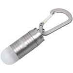 פנס למחזיק מפתחות - גוף כסוף - LUMO CLIP LIGHT