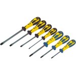 סט מברגים (פוזידרייב+שטוח) - 7 יחידות - CK TOOLS T49163