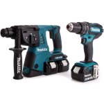 קיט כלי עבודה מקצועיים נטענים MAKITA DLX2137PMJ - 18V