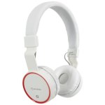 אוזניות BLUETOOTH עם רדיו AV:LINK PBH10 WHT - FM