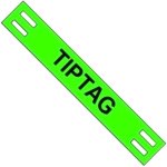 תוויות סימון ירוקות לכבלים - TIPTAG - 65MM x 11MM