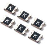 פיוז מתאפס SMD , 1210 , 6VDC , 750mA / 1.5A - PTC