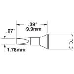 ראש לידית מלחם - METCAL CVC-6CH0018S - CHISEL 1.78MM