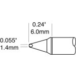 ראש לידית מלחם - METCAL CVC-8CH0014P - CHISEL 1.5MM