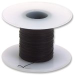 כבל WIREWRAP מקצועי - 26AWG - גליל 100M - בידוד שחור