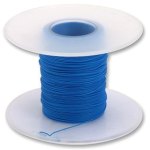 כבל WIREWRAP מקצועי - 26AWG - גליל 100M - בידוד כחול