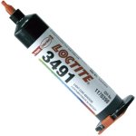 דבק LOCTITE AA 3491 - UV - בקבוק 25 מ