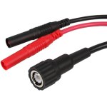 כבל בדיקה - 1.2M - BNC ISO ~ 2X 4MM PLUG