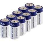 10 סוללות אלקליין - C 1.5V - PRO-ELEC ULTRA ALKALINE