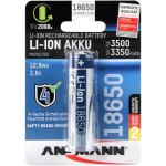 סוללת ליתיום נטענת - ANSMANN 18650 - 3.6V / 3.5AH