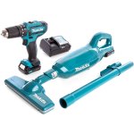 קיט כלי עבודה מקצועיים נטענים MAKITA CLX214X1 - 10.8V