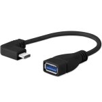 כבל 0.15M - USB3.1 C(M-R/A) ~ USB3.0 A(F) - USB OTG