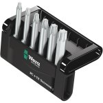 סט ביטים מקצועי - 6 יחידות - WERA BIT CHECK 6 TX UNIVERSAL 1