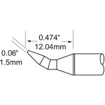 ראש לידית מלחם - METCAL SFP-CHB15 - BENT CHISEL 1.5MM