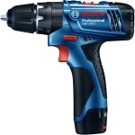 מברגה מקצועית נטענת BOSCH GSB120-LI - 12V