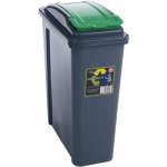 פח אשפה למחזור - WHAM RECYCLE IT - GREEN - 25L