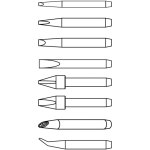 סט 8 ראשים למלחם - PACE PS-90 TIP KIT