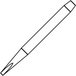 חבילת ראשים למלחם - PACE 1121-0533-P5 - 1.6MM CHISEL