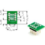 לוח מתאם לרכיבי SOIC-8 ~ DIP - SMD