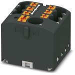 מחבר טרמינל בלוק - PTFIX 6/6X2,5 BK - 7 POLE , 24A , 500V