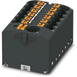 מחבר טרמינל בלוק - PTFIX 6/12X2,5 BK - 13 POLE , 24A , 500V