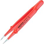 פינצטה מקצועית מבודדת - KNIPEX 92 27 61 - EXTRA FINE