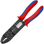 לוחץ לנעלי כבל לא מבודדות - KNIPEX 97 32 240 - 0.5MM² ~ 6.0MM²