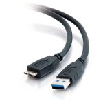 כבל 0.5M - A(M) ~ MICRO B(M) - USB3.0