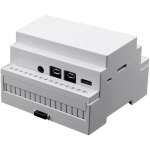 קופסת זיווד - RASPBERRY PI 4 DIN RAIL ENCLOSURE - GREY