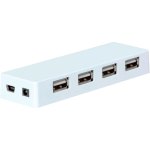 מפצל USB 2.0 פאסיבי עם 4 יציאות - PRO-SIGNAL U2-4HUB