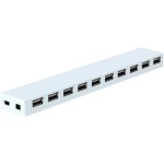 מפצל USB 2.0 פאסיבי עם 10 יציאות - PRO-SIGNAL U2-10HUB