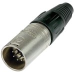 מחבר XLR זכר להלחמה לכבל - 7 מגעים - NEUTRIK NC7MX