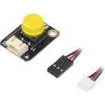 מודול לפיתוח - DFROBOT YELLOW PUSH BUTTON FOR ARDUINO