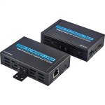 מאריך FULL HD HDMI + IR & TCP/IP על CAT5E / CAT6 - עד 150 מטר