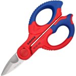 מספריים מקצועיות לחשמלאים - KNIPEX 95 05 155 SB - 155MM