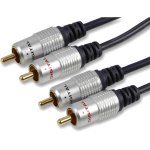 כבל זכר/זכר PRO SIGNAL - 2XRCA - 2XRCA 20M