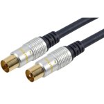 כבל זכר/נקבה PRO SIGNAL - RF COAXIAL 5M