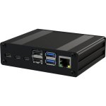 קופסת זיווד תעשייתית - RASPBERRY PI-BOX PRO 4 - BLACK