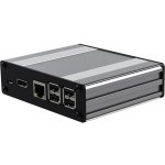 קופסת זיווד תעשייתית - RASPBERRY PI-BOX PRO 3 - SILVER