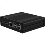 קופסת זיווד תעשייתית - RASPBERRY PI-BOX PRO 3 - BLACK