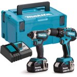 קיט מברגות מקצועית נטענות MAKITA DLX2131TJ - 18V