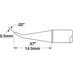 ראש לידית מלחם - METCAL STTC-144 - CONICAL 0.5MM