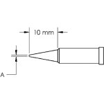 ראש לידית מלחם - METCAL GT4-CN0005S - CONICAL 0.5MM