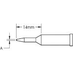 ראש לידית מלחם - METCAL GT4-CN0005A - CONICAL 0.5MM