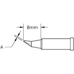 ראש לידית מלחם - METCAL GT4-CN0004R - CONICAL BENT 0.4MM